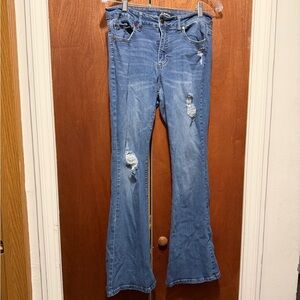 d. jeans Women's Light Blue Flare Jeans